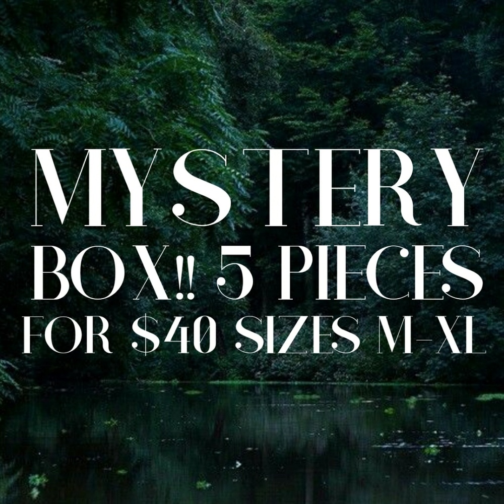 $40, 5-piece MYSTERY BOX!!!